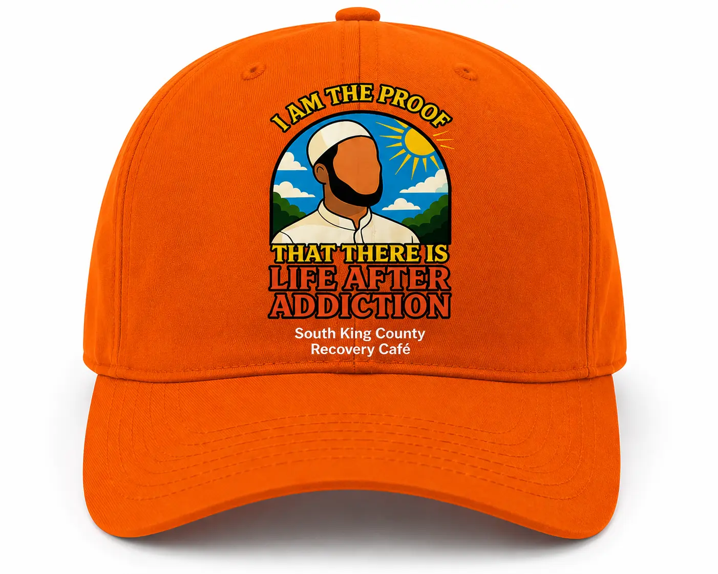 Life After Addiction Baseball Cap | Blue